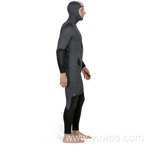 Lycra Two-Piece solid color free Diving hunting wetsuits